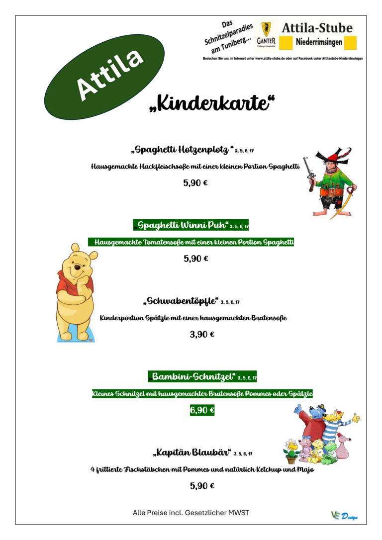 Kinderkarte